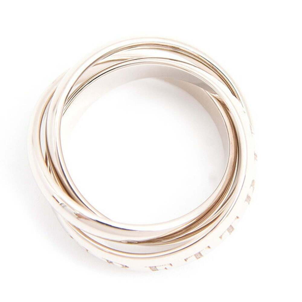 Cartier Authentic Silver Trinity Ring - image 2
